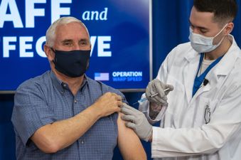 Vice President Mike Pence gets Covid vaccine on live TV