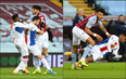 Zaha trickery gets Mings sent off minutes after bust-up between players