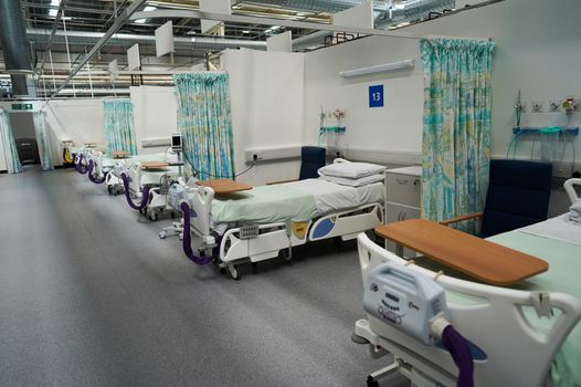 NHS Nightingale hospitals sit empty while the UK's coronavirus pandemic soars