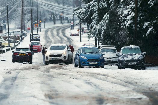 UK weather forecast is for rain, sleet and snow with patches of freezing fog.