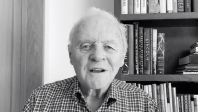 Sir Anthony Hopkins shares inspiring video celebrating his sobriety