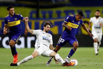 Santos goalkeeper plays against Boca Juniors after allegedly testing positive for Covid