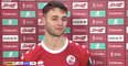 Crawley Town player breaks down in tears after FA Cup win over Leeds