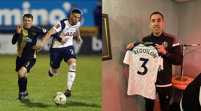 Tottenham give Marine players fresh shirts after Covid protocols prevent shirts swaps