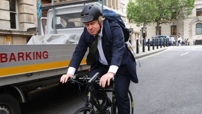 Boris Johnson reportedly spotted cycling seven miles from Downing Street