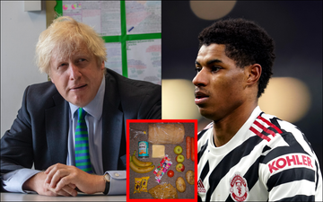 Boris Johnson tells Marcus Rashford government are reviewing free school meals supply chain