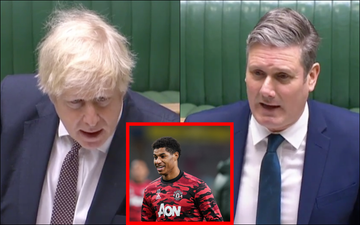 Rashford more effective in holding government to account than Starmer, Johnson says