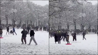 Two men fined £10,000 each for organising snowball fight in Leeds