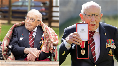 Tributes pour in for Captain Sir Tom Moore after passing aged 100