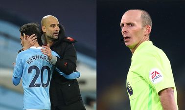 Pep Guardiola accused of false equivalence over Mike Dean and Bernardo Silva comments