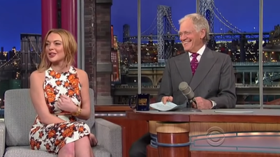 David Letterman faces fresh backlash over 2013 interview with Lindsay Lohan