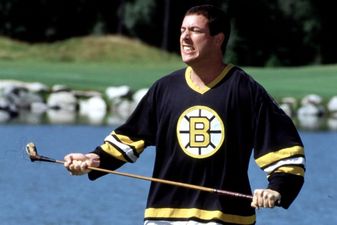 Adam Sandler reignites feud between Happy Gilmore and Shooter McGavin 25 years on