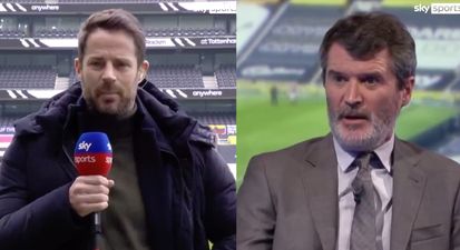 Roy Keane and Jamie Redknapp in heated row over Tottenham