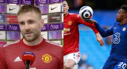 Luke Shaw says referee didn’t give penalty because it would “cause a lot of talk”