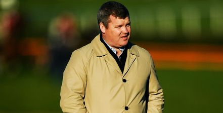 Trainer Gordon Elliot releases statement on photo of him sitting on top of dead horse