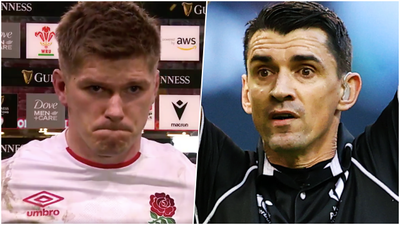 Six Nations referee admits to errors during England’s loss to Wales