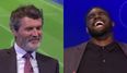 Micah Richards walks right into Roy Keane’s trap as he attempts to defend Sergio Reguilón