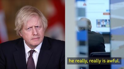 First Minister of Wales filmed saying Boris Johnson is awful