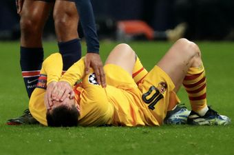 Messi comforted by Angel Di Maria in emotional video after Barca defeat