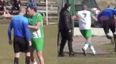 Referee chased off the pitch and into car park during Bulgarian football match