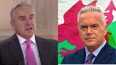 Huw Edwards ‘ordered’ to delete tweet of himself by Welsh flag by BBC bosses