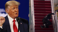 Donald Trump says media deliberately ignored Joe Biden falling up stairs