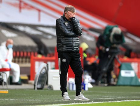 Chris Wilder during Sheffield Unite'd match with Southampton