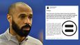 Thierry Henry announces social media exit until big tech prioritise tackling racism