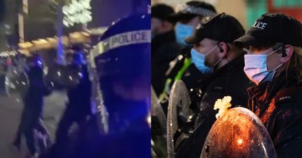 Journalist shares video of police assaulting him at Bristol protest