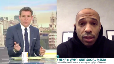 Thierry Henry tells GMB why he has quit social media