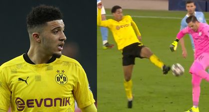 Jadon Sancho hits out at referee on Twitter after Dortmund controversially denied equaliser