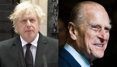 Boris Johnson makes statement following death of Prince Philip