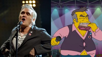 Morrissey calls The Simpsons ‘racist’ after showing him with his ‘belly hanging out’