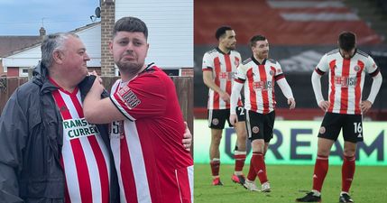 Sheffield United fan recreates hilarious iconic relegation photo 14 years on