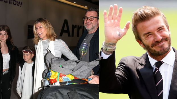 David Beckham messaged Kate Garraway and family during Derek's hospital stay