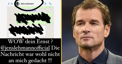 Jens Lehmann sacked from Hertha Berlin after ‘racist’ WhatsApp message