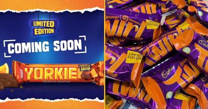 Chocolate orange Yorkie bars are launching in the UK next week