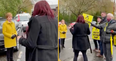 Nicola Sturgeon calls ex-Britain First deputy leader ‘racist and fascist’ in confrontation