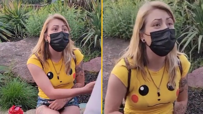 Police confront woman in theme park because her shorts are ‘too short’