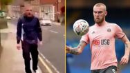 Sheffield United striker Oli McBurnie ‘arrested and held in custody’