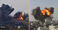 Largest residential building in Gaza destroyed by Israeli air strike