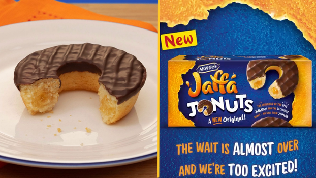 Jaffa Cake doughnuts