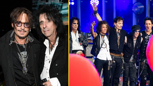 Alice Cooper defends Johnny Depp