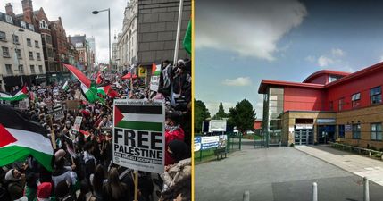 School responds to backlash after excluding pupil who shouted ‘free Palestine’ in class