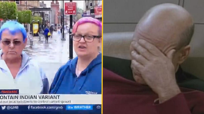 Woman goes viral after saying she won’t leave the house as she stands in town centre