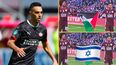 PSV striker Eran Zahavi places Israel flag over Palestine flag in controversial post