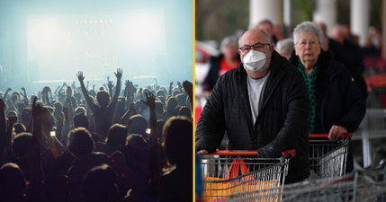 Gigs and shows no more dangerous than going shopping, trials suggest