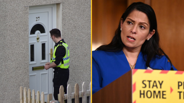 Police and private security to knock on 10,000 doors making sure Brits isolate