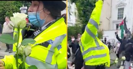 Policewoman who shouted “Free Palestine” at protest won’t be sacked