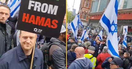 Jewish group condemn Tommy Robinson after appearance at pro-Israel demo